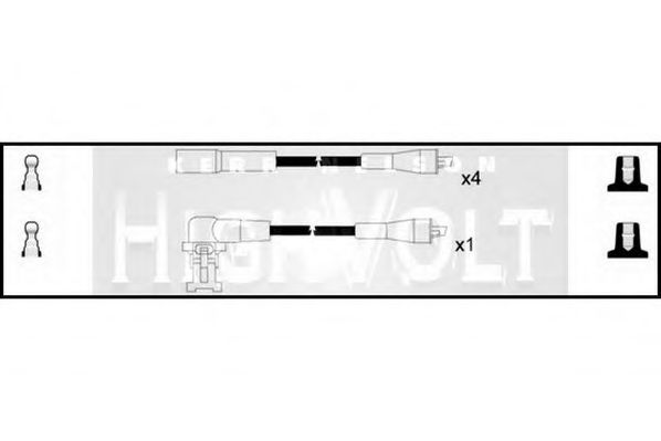 STANDARD OEF491 Комплект проводов зажигания для RENAULT MASTER I (Рено Мастэр и) STANDARD OEF491 Комплект проводов зажигания для RENAULT MASTER I (Рено Мастэр и)