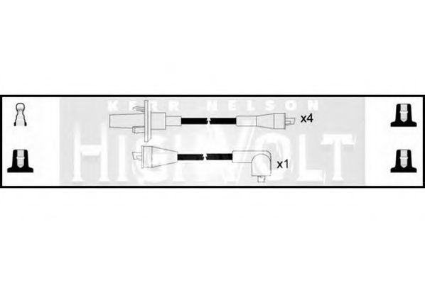 STANDARD OEF033 Комплект проводов зажигания для RENAULT LE CAR (Рено Лэ cар) STANDARD OEF033 Комплект проводов зажигания для RENAULT LE CAR (Рено Лэ cар)