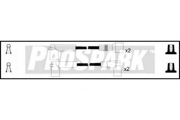 STANDARD OES1077 Комплект проводов зажигания для MAZDA RX 7 III (Мазда Рх 7 3) STANDARD OES1077 Комплект проводов зажигания для MAZDA RX 7 III (Мазда Рх 7 3)