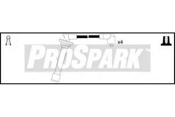 STANDARD OES120 Комплект проводов зажигания для HONDA CRX II (Хонда Cрх 2) STANDARD OES120 Комплект проводов зажигания для HONDA CRX II (Хонда Cрх 2)