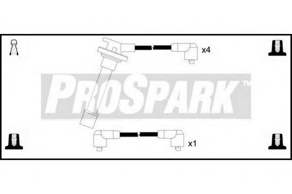 STANDARD OES157 Комплект проводов зажигания для NISSAN PRIMERA (Ниссан Примера) STANDARD OES157 Комплект проводов зажигания для NISSAN PRIMERA (Ниссан Примера)