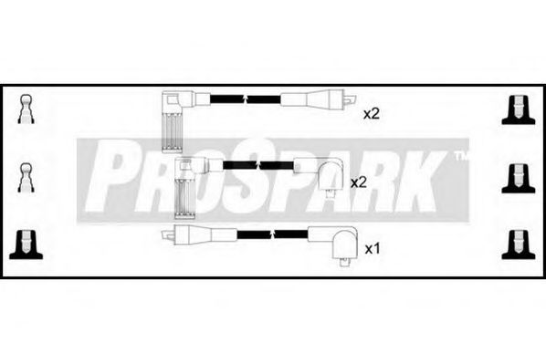 STANDARD OES169 Комплект проводов зажигания для FIAT TEMPRA (Фиат Тэмпра) STANDARD OES169 Комплект проводов зажигания для FIAT TEMPRA (Фиат Тэмпра)
