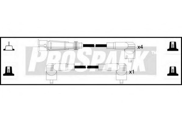 STANDARD OES231 Комплект проводов зажигания для VOLKSWAGEN JETTA II (Фольксваген Жэтта 2) STANDARD OES231 Комплект проводов зажигания для VOLKSWAGEN JETTA II (Фольксваген Жэтта 2)