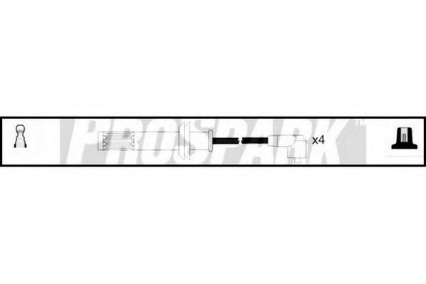 STANDARD OES295 Комплект проводов зажигания для LANCIA KAPPA (Лансиа/лянча Каппа) STANDARD OES295 Комплект проводов зажигания для LANCIA KAPPA (Лансиа/лянча Каппа)