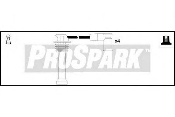 STANDARD OES531 Комплект проводов зажигания для FORD TRANSIT CONNECT (Форд Трансит cоннэcт) STANDARD OES531 Комплект проводов зажигания для FORD TRANSIT CONNECT (Форд Трансит cоннэcт)