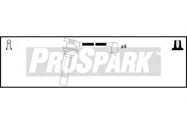 STANDARD OES534 Комплект проводов зажигания для MAZDA FAMILIA V (Мазда Фамилиа v) STANDARD OES534 Комплект проводов зажигания для MAZDA FAMILIA V (Мазда Фамилиа v)