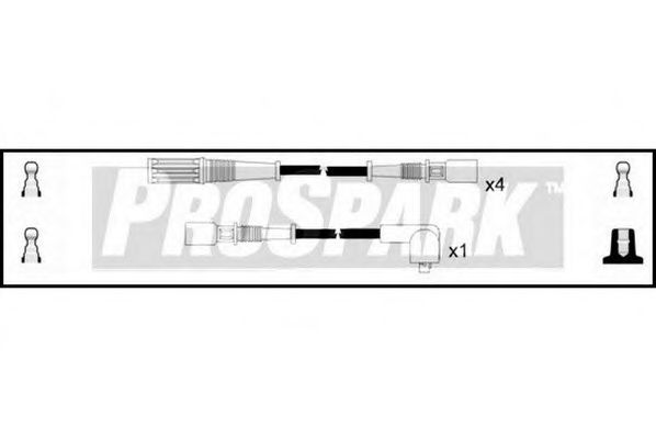 STANDARD OES543 Комплект проводов зажигания для LANCIA (Лансиа/лянча) STANDARD OES543 Комплект проводов зажигания для LANCIA (Лансиа/лянча)