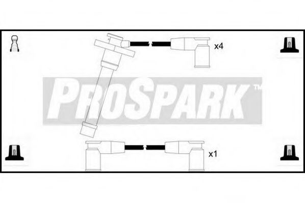 STANDARD OES883 Комплект проводов зажигания для TOYOTA CARINA E (Тойота/тоета Карина е) STANDARD OES883 Комплект проводов зажигания для TOYOTA CARINA E (Тойота/тоета Карина е)