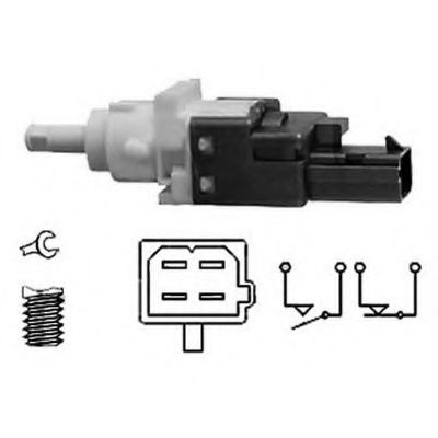 SIDAT 5.140056 Выключатель фонаря сигнала торможения для FIAT RITMO III (Фиат Ритмо 3) SIDAT 5.140056 Выключатель фонаря сигнала торможения для FIAT RITMO III (Фиат Ритмо 3)