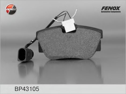 FENOX BP43105 Тормозные колодки для VOLKSWAGEN (Фольксваген) FENOX BP43105 Тормозные колодки для VOLKSWAGEN (Фольксваген)
