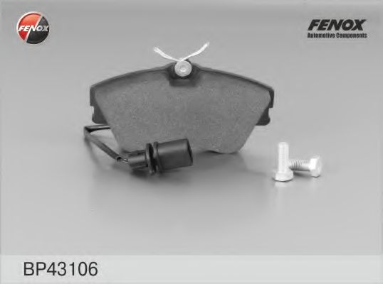 FENOX BP43106 Тормозные колодки для VOLKSWAGEN (Фольксваген) FENOX BP43106 Тормозные колодки для VOLKSWAGEN (Фольксваген)