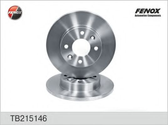 FENOX TB215146 Тормозной диск для RENAULT CLIO I (Рено Cлио и) FENOX TB215146 Тормозной диск для RENAULT CLIO I (Рено Cлио и)