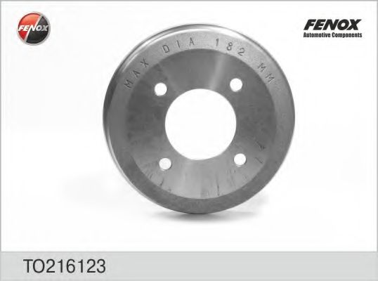 FENOX TO216123 Тормозной барабан для HYUNDAI PONY I (Хендай Понъ и) FENOX TO216123 Тормозной барабан для HYUNDAI PONY I (Хендай Понъ и)