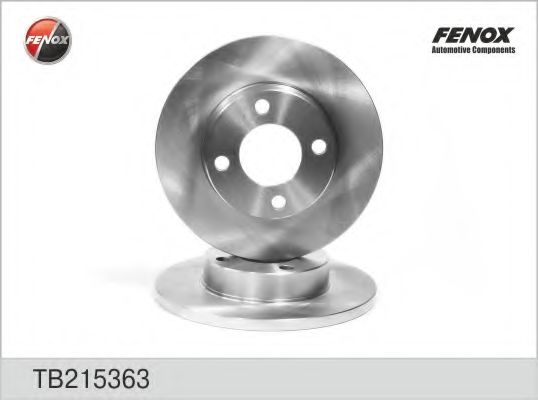 FENOX TB215363 Тормозной диск для AUDI 100 (Ауди 100) FENOX TB215363 Тормозной диск для AUDI 100 (Ауди 100)