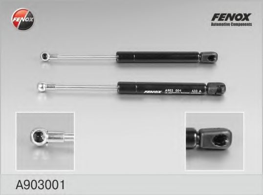 FENOX A903001 Газовая пружина, крышка багажник для AUDI (Ауди) FENOX A903001 Газовая пружина, крышка багажник для AUDI (Ауди)