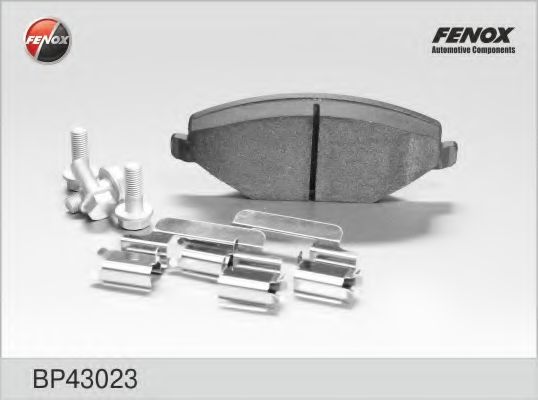 FENOX BP43023 Тормозные колодки для VOLKSWAGEN (Фольксваген) FENOX BP43023 Тормозные колодки для VOLKSWAGEN (Фольксваген)