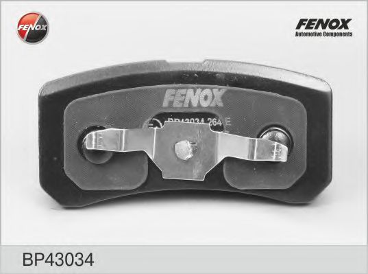 FENOX BP43034 Тормозные колодки для MITSUBISHI (Митсубиши/митсубиси) FENOX BP43034 Тормозные колодки для MITSUBISHI (Митсубиши/митсубиси)