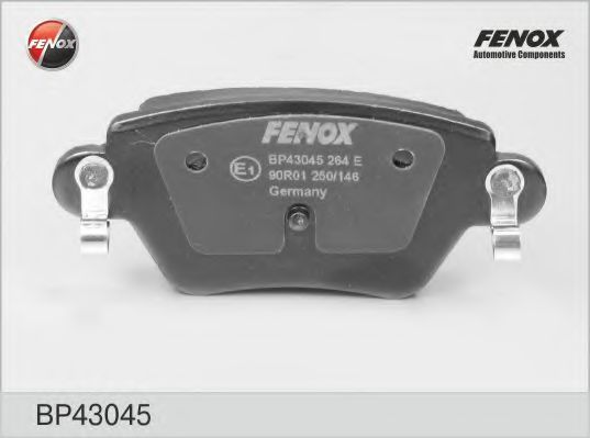 FENOX BP43045 Тормозные колодки для FORD (Форд) FENOX BP43045 Тормозные колодки для FORD (Форд)