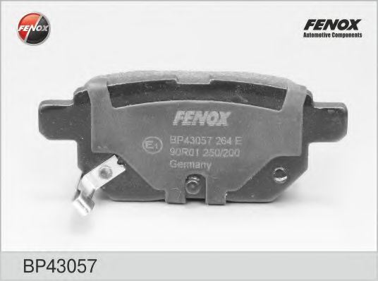 FENOX BP43057 Тормозные колодки для LEXUS (Лексус) FENOX BP43057 Тормозные колодки для LEXUS (Лексус)