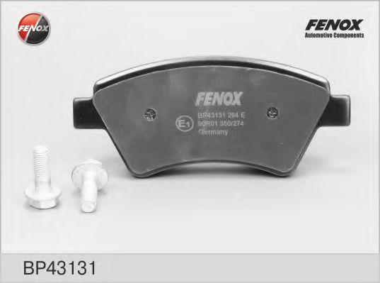 FENOX BP43131 Тормозные колодки для RENAULT (Рено) FENOX BP43131 Тормозные колодки для RENAULT (Рено)