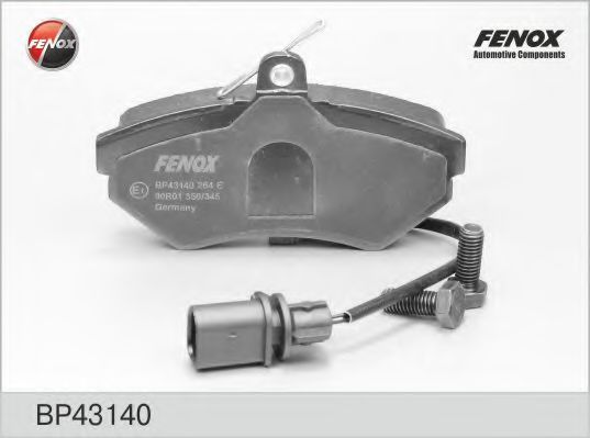 FENOX BP43140 Тормозные колодки для AUDI A4 (Ауди А4) FENOX BP43140 Тормозные колодки для AUDI A4 (Ауди А4)