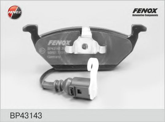 FENOX BP43143 Тормозные колодки для VOLKSWAGEN BORA / JETTA V (1K5), GOLF V Variant (1K5), JETTA V (1K5), VENTO V (1K5) 1.4 TSI FENOX BP43143 Тормозные колодки для VOLKSWAGEN BORA / JETTA V (1K5), GOLF V Variant (1K5), JETTA V (1K5), VENTO V (1K5) 1.4 TSI