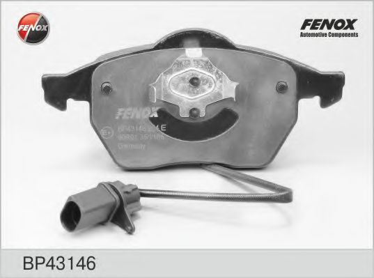 FENOX BP43146 Тормозные колодки для VOLKSWAGEN (Фольксваген) FENOX BP43146 Тормозные колодки для VOLKSWAGEN (Фольксваген)