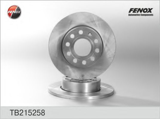 FENOX TB215258 Тормозной диск для SKODA (Шкода) FENOX TB215258 Тормозной диск для SKODA (Шкода)