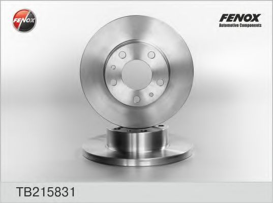 FENOX TB215831 Тормозной диск для CITROËN RELAY (CитроËн Рэлаъ) FENOX TB215831 Тормозной диск для CITROËN RELAY (CитроËн Рэлаъ)