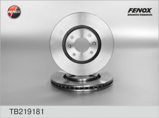 FENOX TB219181 Тормозной диск для CITROËN DS3 (CитроËн Дс3) FENOX TB219181 Тормозной диск для CITROËN DS3 (CитроËн Дс3)