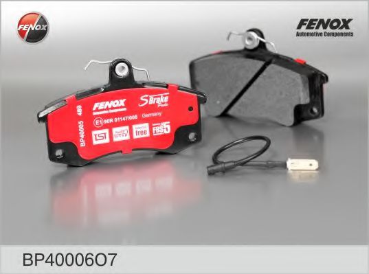 FENOX BP40006O7 Тормозные колодки для LADA 111 (Лада 111) FENOX BP40006O7 Тормозные колодки для LADA 111 (Лада 111)
