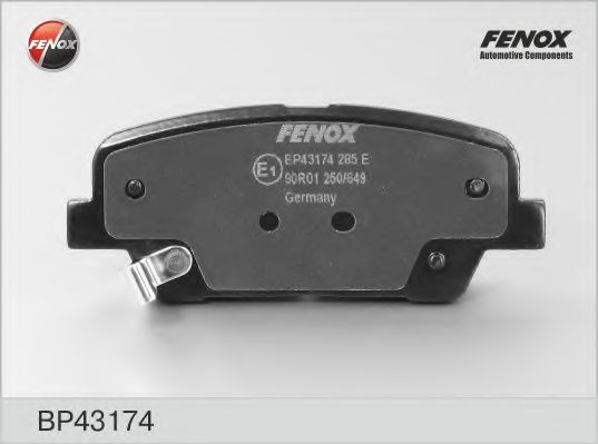 FENOX BP43174 Тормозные колодки для HYUNDAI GENESIS (Хендай Гэнэсис) FENOX BP43174 Тормозные колодки для HYUNDAI GENESIS (Хендай Гэнэсис)