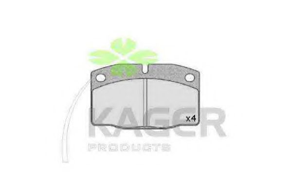 KAGER 35-0156 Тормозные колодки для OPEL MANTA B CC (Опель Манта б cc) KAGER 35-0156 Тормозные колодки для OPEL MANTA B CC (Опель Манта б cc)
