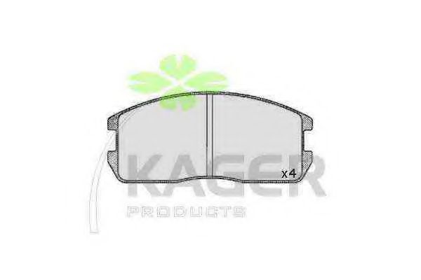 KAGER 35-0321 Тормозные колодки для MITSUBISHI COLT II (Митсубиши/митсубиси Cолт 2) KAGER 35-0321 Тормозные колодки для MITSUBISHI COLT II (Митсубиши/митсубиси Cолт 2)