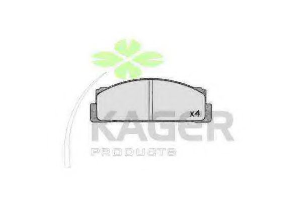 KAGER 35-0364 Тормозные колодки для FIAT SUPERBRAVO (Фиат Супербраvо) KAGER 35-0364 Тормозные колодки для FIAT SUPERBRAVO (Фиат Супербраvо)