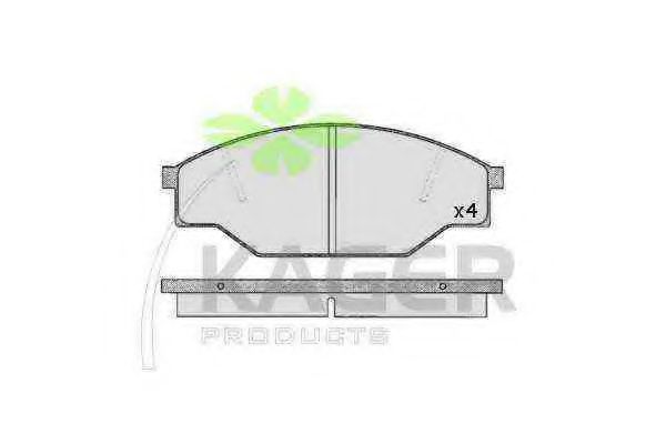 KAGER 35-0652 Тормозные колодки для TOYOTA HIACE II (Тойота/тоета Хиаcэ 2) KAGER 35-0652 Тормозные колодки для TOYOTA HIACE II (Тойота/тоета Хиаcэ 2)