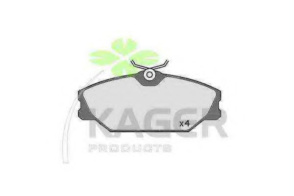 KAGER 35-0682 Тормозные колодки для RENAULT SCNIC I (Рено Сценик и) KAGER 35-0682 Тормозные колодки для RENAULT SCNIC I (Рено Сценик и)