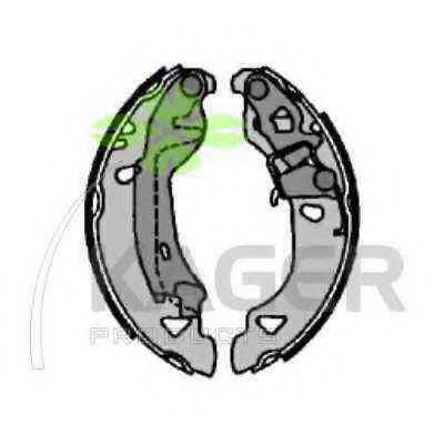 KAGER 34-0072 Тормозные колодоки для FIAT PUNTO (Фиат Пунто) KAGER 34-0072 Тормозные колодоки для FIAT PUNTO (Фиат Пунто)