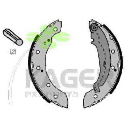 KAGER 34-0077 Тормозные колодоки для DACIA SANDERO (Дача Сандэро) KAGER 34-0077 Тормозные колодоки для DACIA SANDERO (Дача Сандэро)