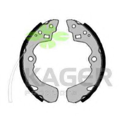 KAGER 34-0109 Тормозные колодоки для SUZUKI LIANA (Сузуки Лиана)
