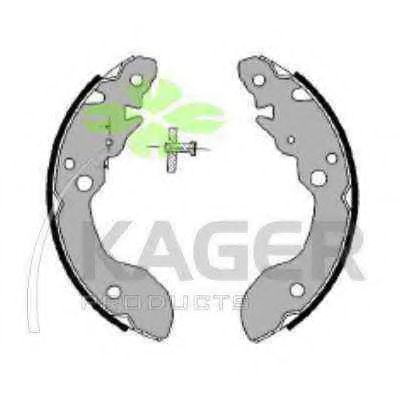 KAGER 34-0190 Тормозные колодоки для SUZUKI X-90 (Сузуки X-90)