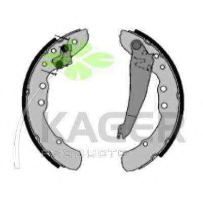 KAGER 34-0198 Тормозные колодоки для AUDI 90 (Ауди 90) KAGER 34-0198 Тормозные колодоки для AUDI 90 (Ауди 90)
