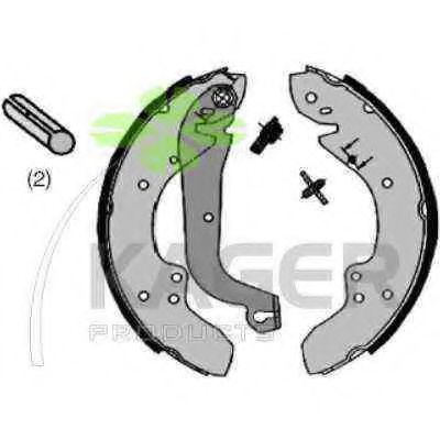 KAGER 34-0291 Тормозные колодоки для FIAT DUCATO (Фиат Дукато) KAGER 34-0291 Тормозные колодоки для FIAT DUCATO (Фиат Дукато)