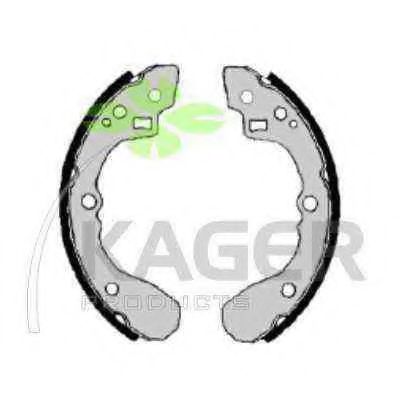 KAGER 34-0302 Тормозные колодоки для KIA MENTOR (Киа Мэнтор) KAGER 34-0302 Тормозные колодоки для KIA MENTOR (Киа Мэнтор)
