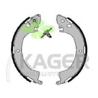 KAGER 34-0303 Тормозные колодоки для MITSUBISHI PAJERO/SHOGUN (Митсубиши/митсубиси Пажэро/шогун) KAGER 34-0303 Тормозные колодоки для MITSUBISHI PAJERO/SHOGUN (Митсубиши/митсубиси Пажэро/шогун)