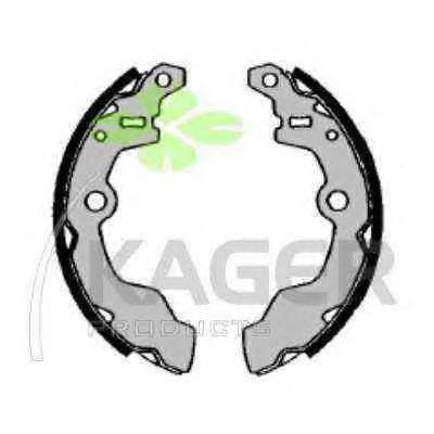 KAGER 34-0393 Тормозные колодоки для SUBARU (Субару) KAGER 34-0393 Тормозные колодоки для SUBARU (Субару)