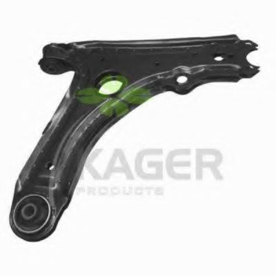 KAGER 87-0966 Рычаг независимой подвески колеса, подвеска колеса для VOLKSWAGEN CORRADO (Фольксваген Cоррадо) KAGER 87-0966 Рычаг независимой подвески колеса, подвеска колеса для VOLKSWAGEN CORRADO (Фольксваген Cоррадо)