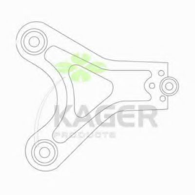 KAGER 87-0988 Рычаг независимой подвески колеса, подвеска колеса для DAIHATSU APPLAUSE (Дайхатсу Апплаусэ) KAGER 87-0988 Рычаг независимой подвески колеса, подвеска колеса для DAIHATSU APPLAUSE (Дайхатсу Апплаусэ)