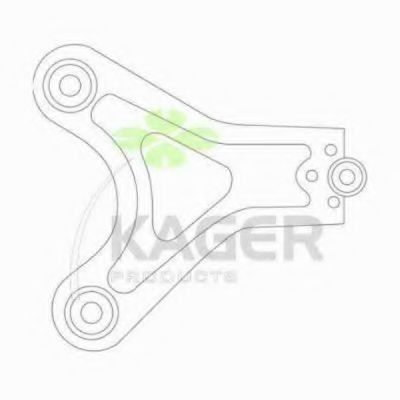 KAGER 87-1500 Рычаг независимой подвески колеса, подвеска колеса для SUBARU (Субару) KAGER 87-1500 Рычаг независимой подвески колеса, подвеска колеса для SUBARU (Субару)