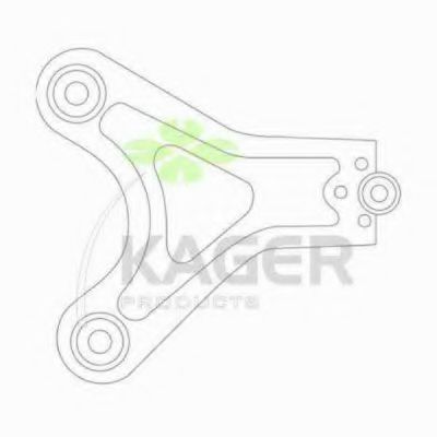 KAGER 87-1558 Рычаг независимой подвески колеса, подвеска колеса для TOYOTA (Тойота/тоета) KAGER 87-1558 Рычаг независимой подвески колеса, подвеска колеса для TOYOTA (Тойота/тоета)